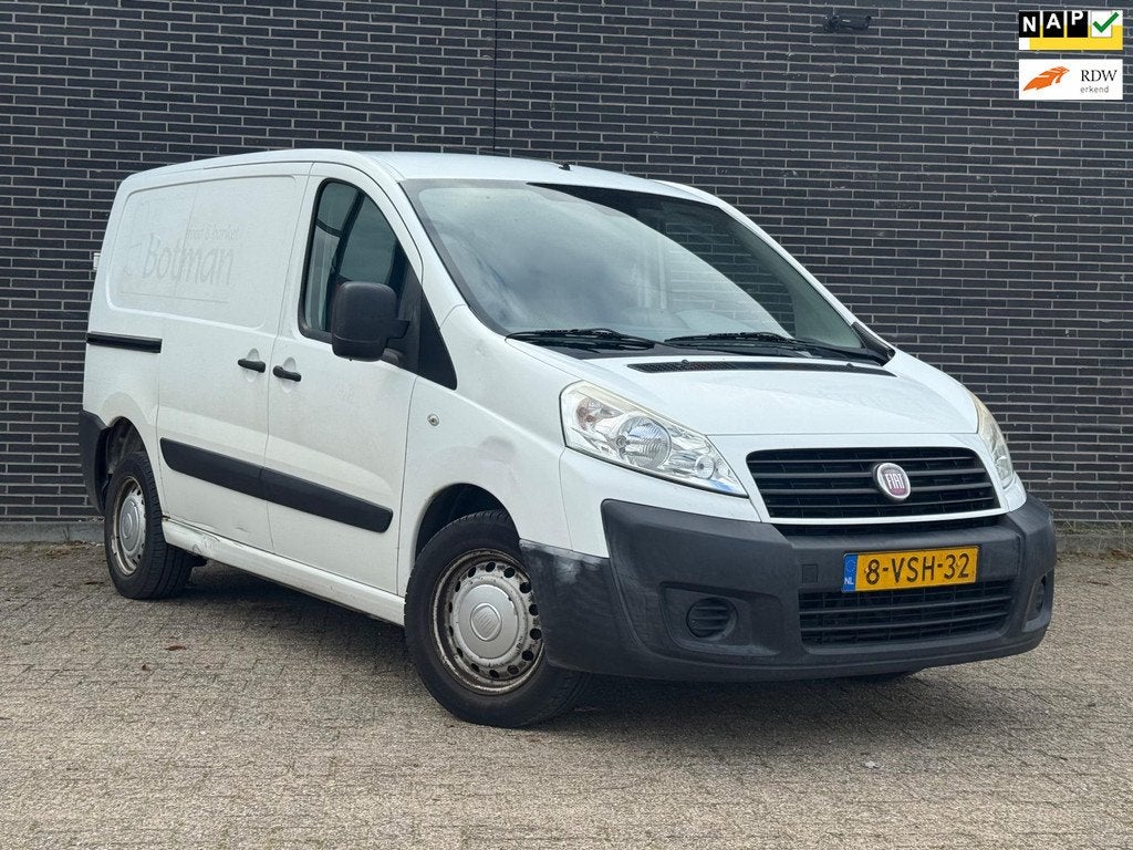 Fiat Scudo 10 1.6 MultiJet KH1 SX Airco Euro 5!, Euro 5, Gebruikt, 4 cilinders, Bedrijf