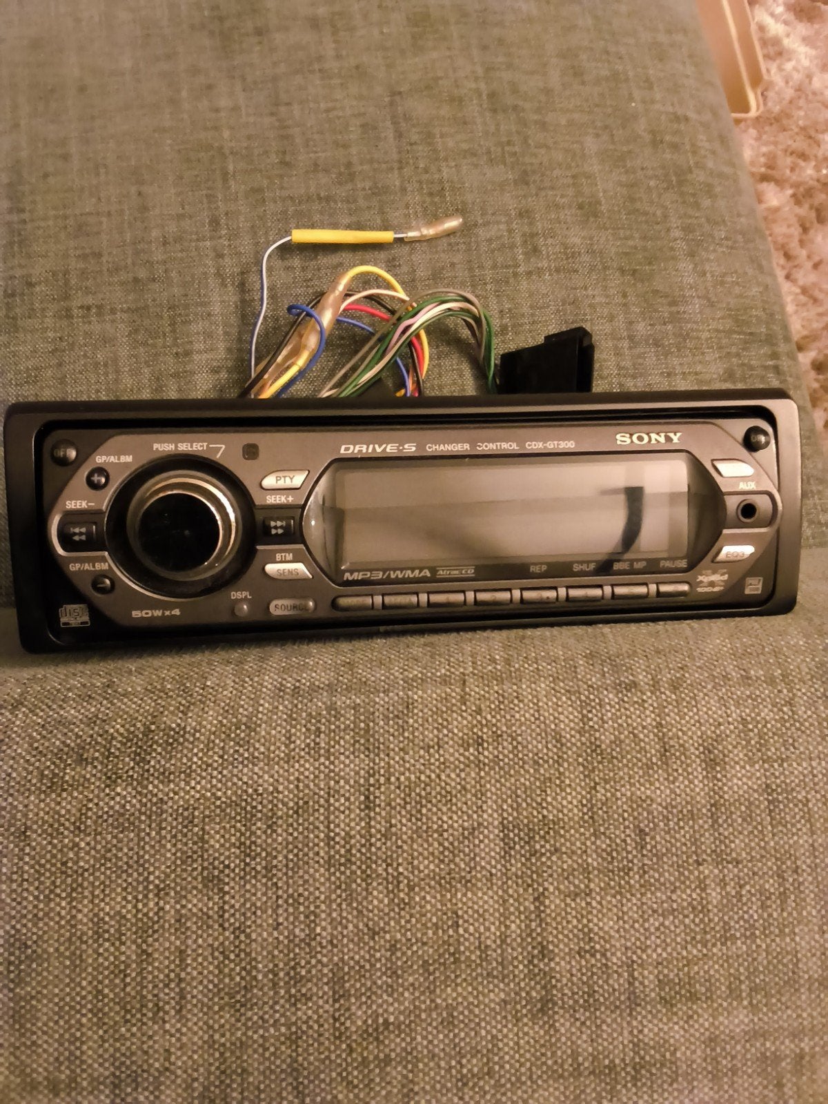 Sony CDX-GT300 Autoradio - MP3/WMA compatibel, Ophalen, Gebruikt