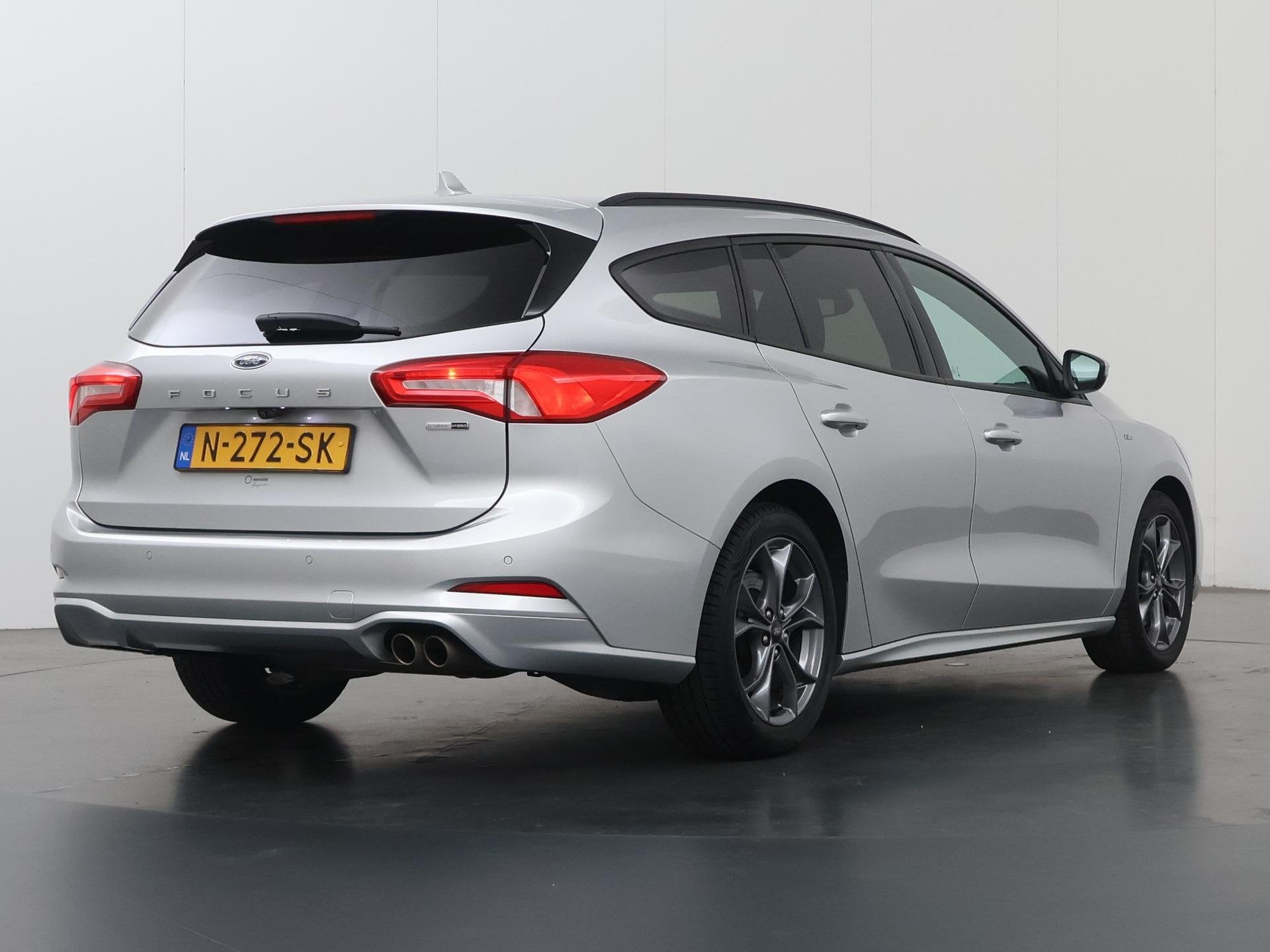Ford Focus Wagon 1.0 EcoBoost Hybrid ST Line Business | Wint, Auto's, Origineel Nederlands, 19 km/l, Zilver of Grijs, 999 cc