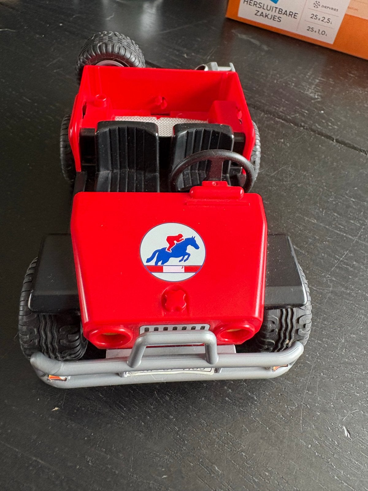 Auto voor trailer playmobil, Kinderen en Baby's, Speelgoed | Playmobil, Ophalen of Verzenden, Gebruikt