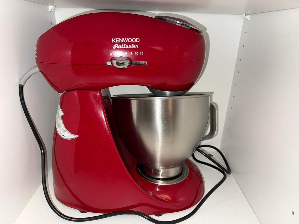Kenwood Patissier Keukenmachine - ZO GOED ALS NIEUW, 4 liter of meer, Ophalen, Zo goed als nieuw, 3 snelheden of meer