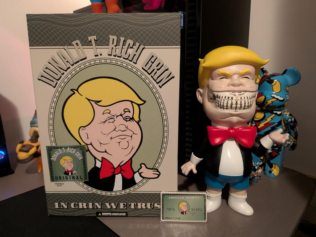 Ron English Popaganda Donald T Grin, Ophalen of Verzenden
