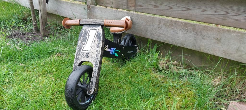Houten loopfiets Limited Edition - Sports, Ophalen, Gebruikt, Limited Edition Sports