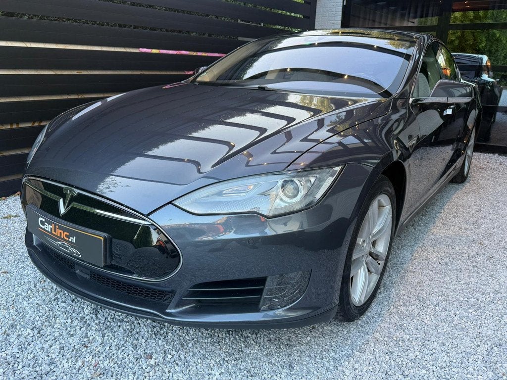 Tesla Model S 85 Base | FREE SUPERCHARGE! | DEALER ONDERHOUD, Auto's, Achterwielaandrijving, Gebruikt, Model S, 442 km