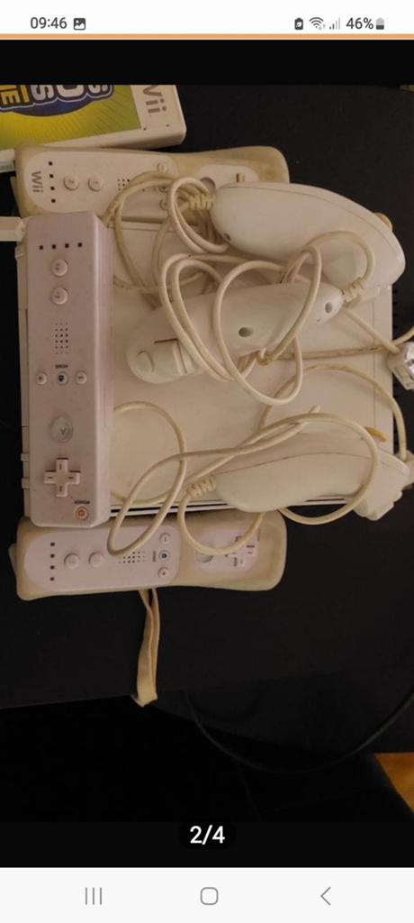 Wii met spellen en controllers., Ophalen of Verzenden, Met 2 controllers