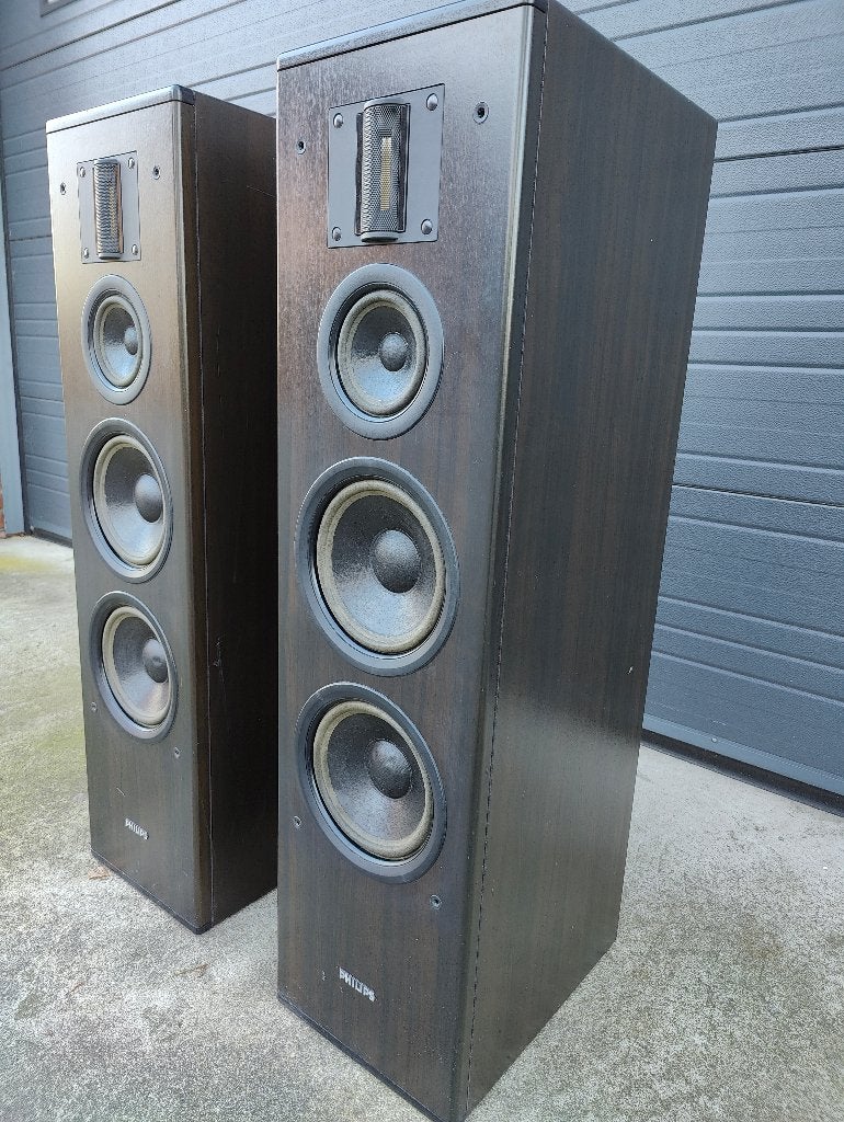 Philips FB825 Luidsprekers, Ophalen, Philips, Gebruikt, 120 watt of meer