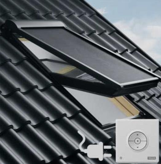 VELUX MML PK06 5060 Elektrische Buitenzonwering NIEUW (3x), Ophalen, 80 tot 120 cm, Nieuw, 80 tot 120 cm