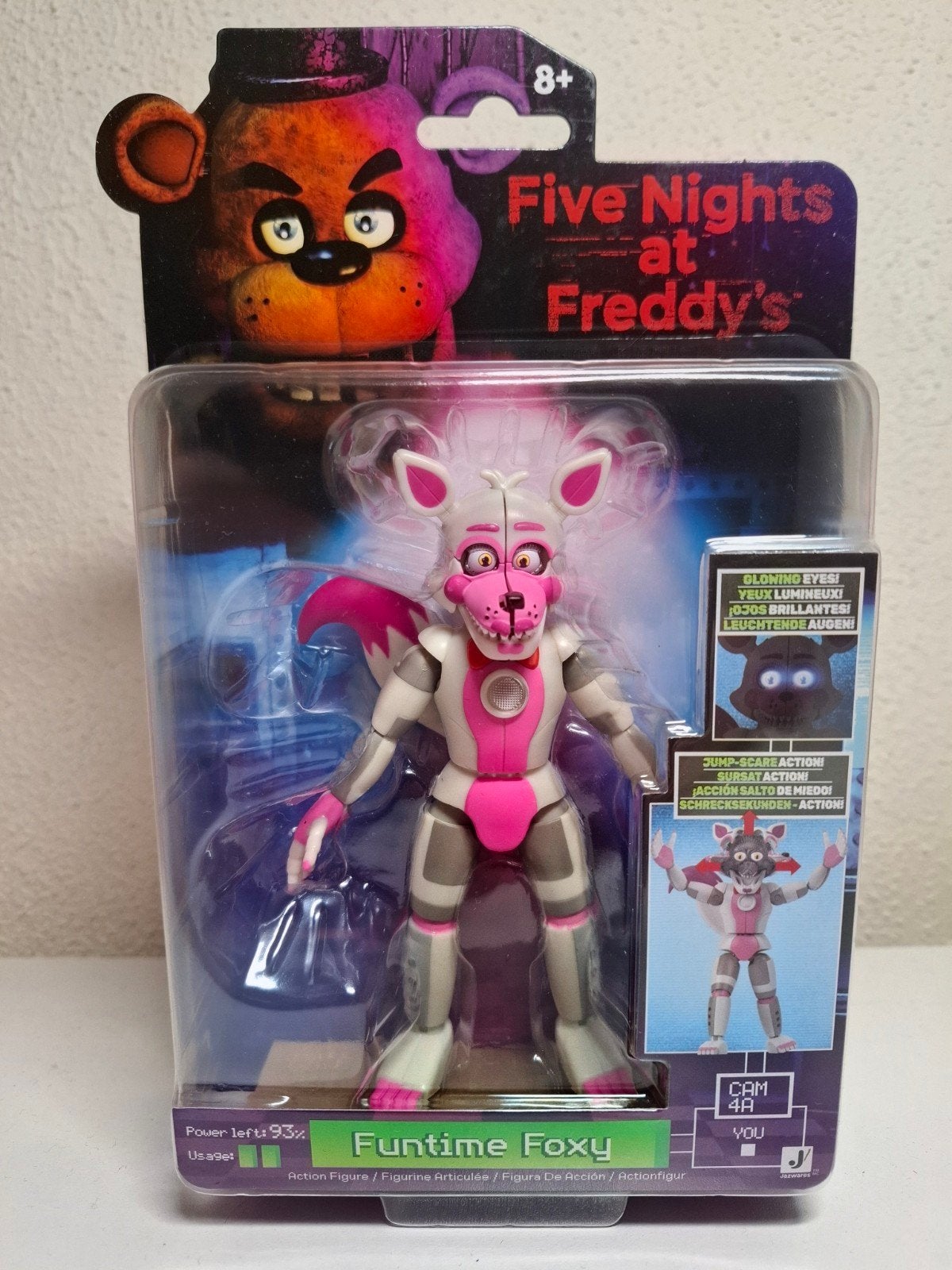 Jazwares 2026 | FNAF: Sister Location - Funtime Foxy Figure, Ophalen of Verzenden, Nieuw