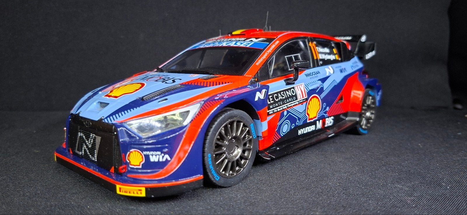 IXO T.Neuville Hyundai i20 N Rally1 Monte Carlo 2022  BIEDEN, Ophalen of Verzenden, Zo goed als nieuw, Auto, Overige merken