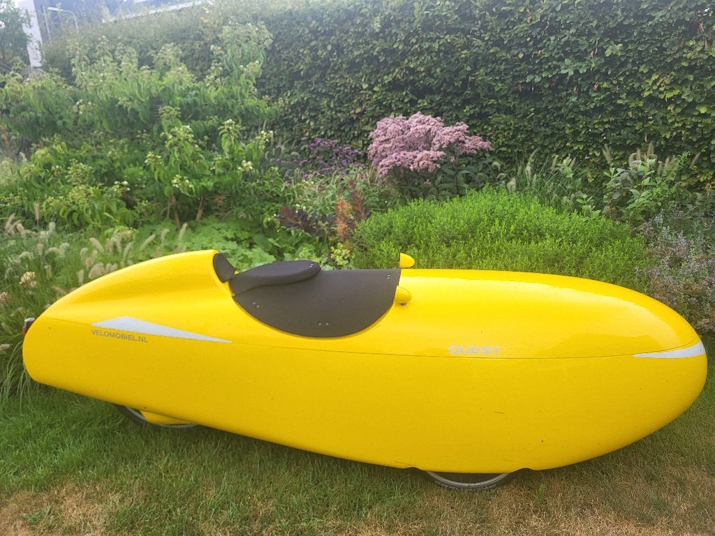 Velomobiel Quest 309, Fietsen en Brommers, Fietsen | Ligfietsen, Ophalen, Gebruikt, Overige merken