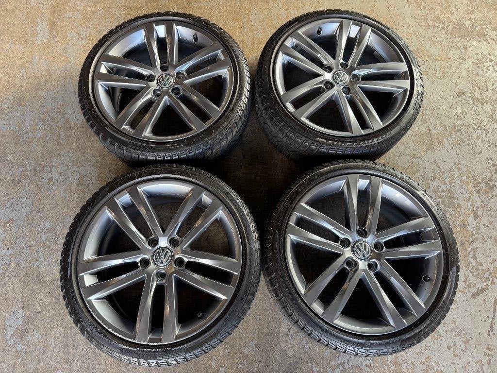 18 Inch originele Volkswagen Salvador velgen / winterbanden, Ophalen, 18 inch, Gebruikt, Velg(en)