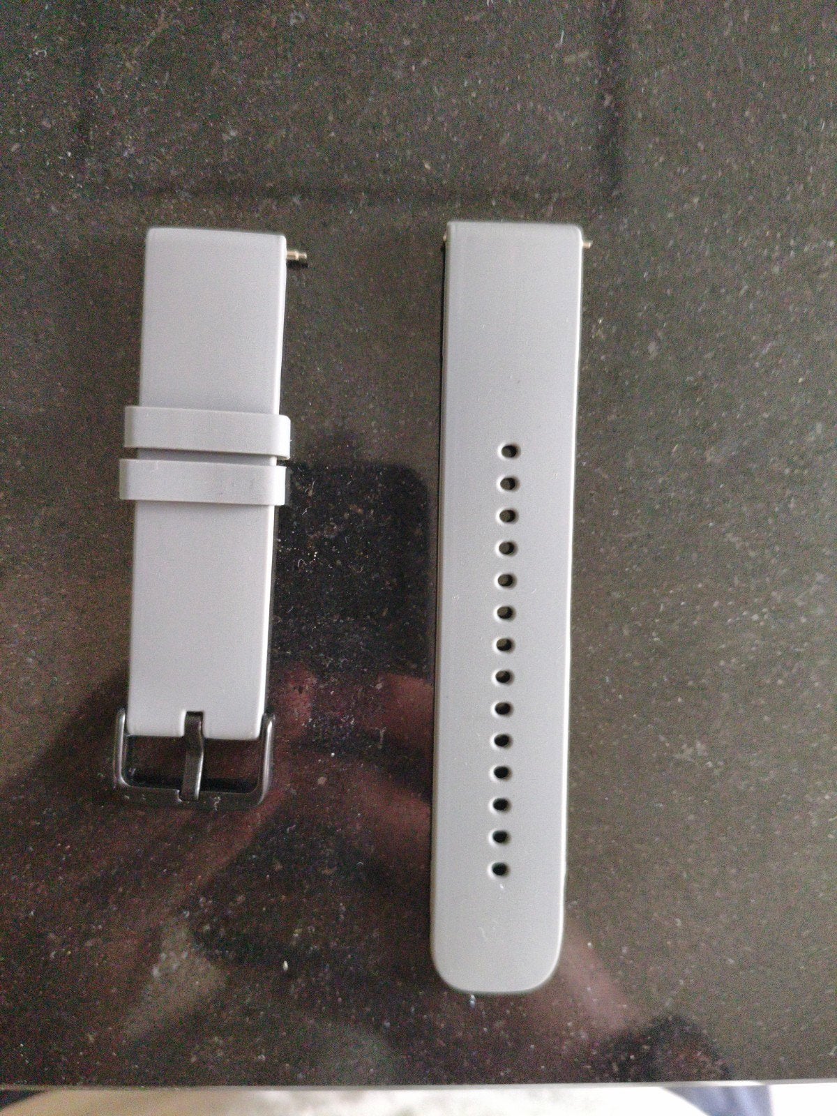20mm Horlogebandje voor Garmin smartwatches - Grijs, Ophalen of Verzenden, Nieuw, Grijs, Garmin (compatibel)