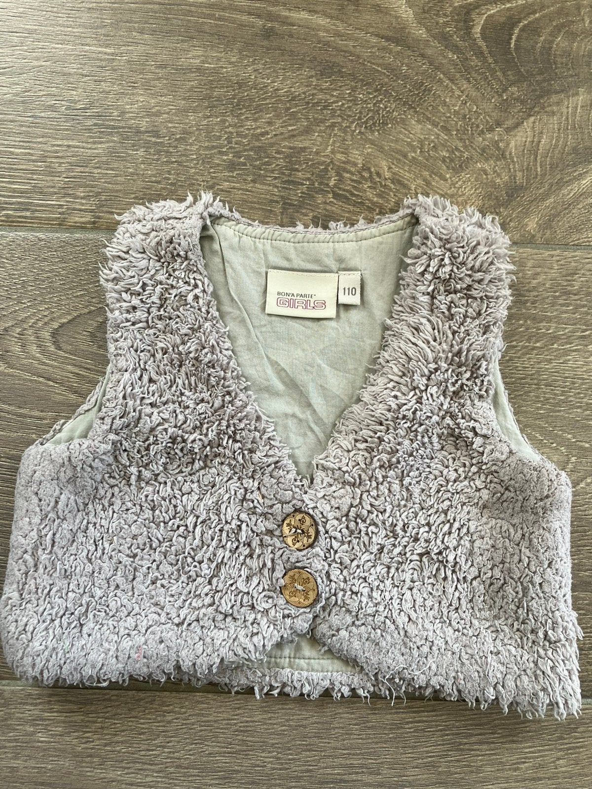 Bon’a parte girls 110 gilet, Ophalen of Verzenden, Gebruikt, Meisje, Trui of Vest
