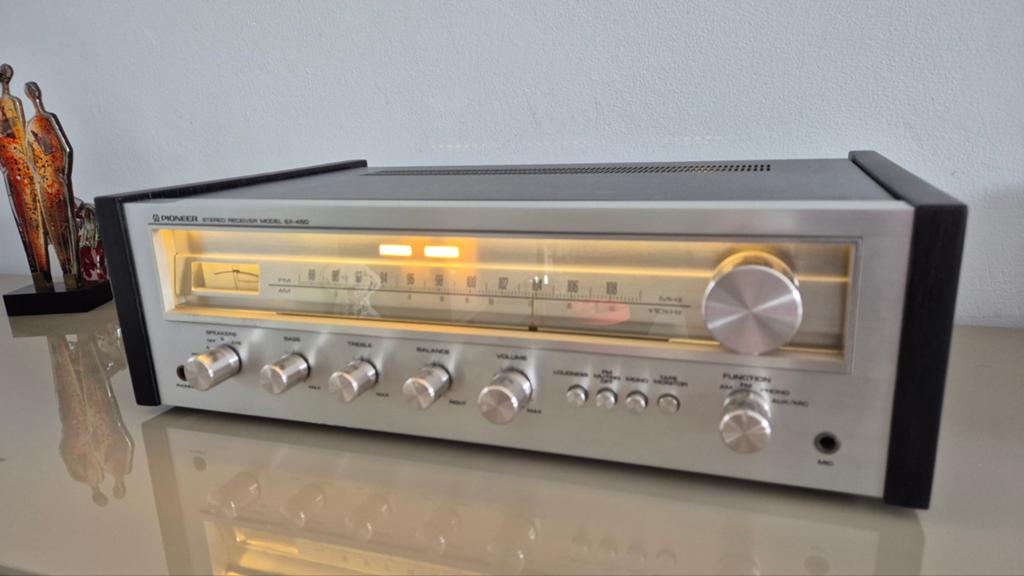 Pioneer SX-450 receiver, Gebruikt, Ophalen of Verzenden, Pioneer, Minder dan 60 watt