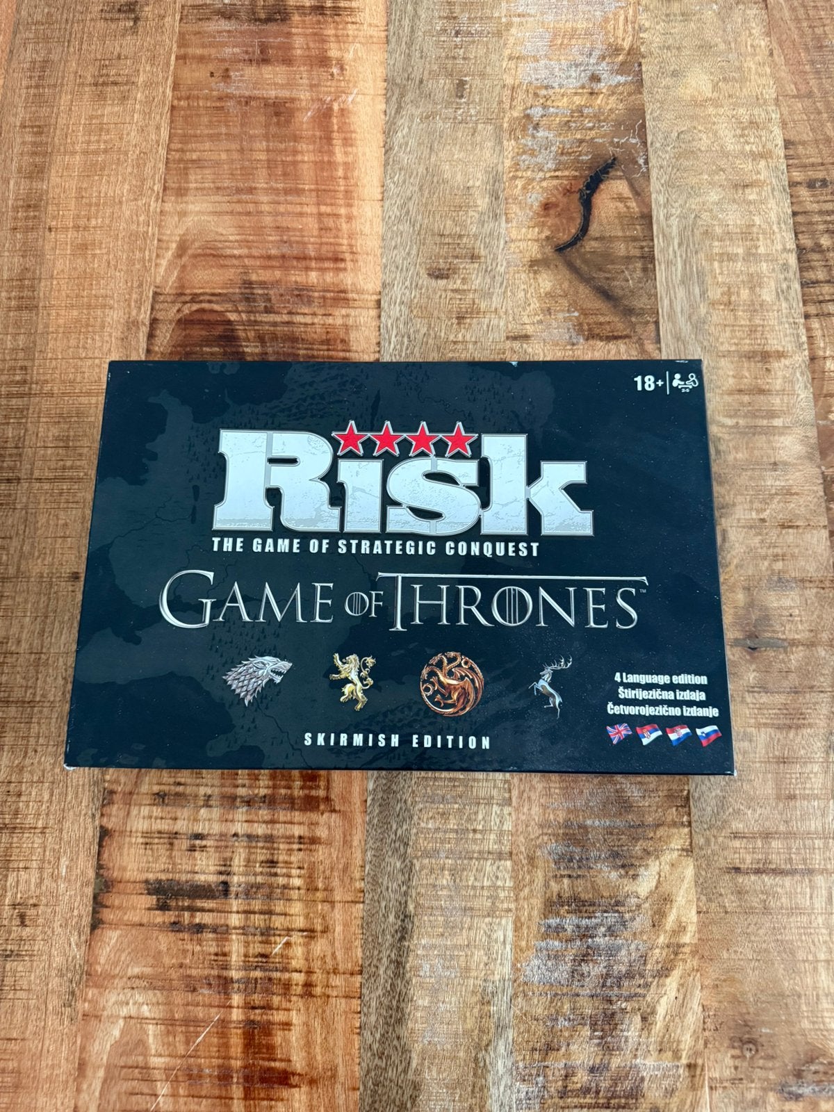 Risk Game of Thrones Edition (Skirmish Edition) Compleet, Hobby en Vrije tijd, Gezelschapsspellen | Bordspellen, Ophalen of Verzenden