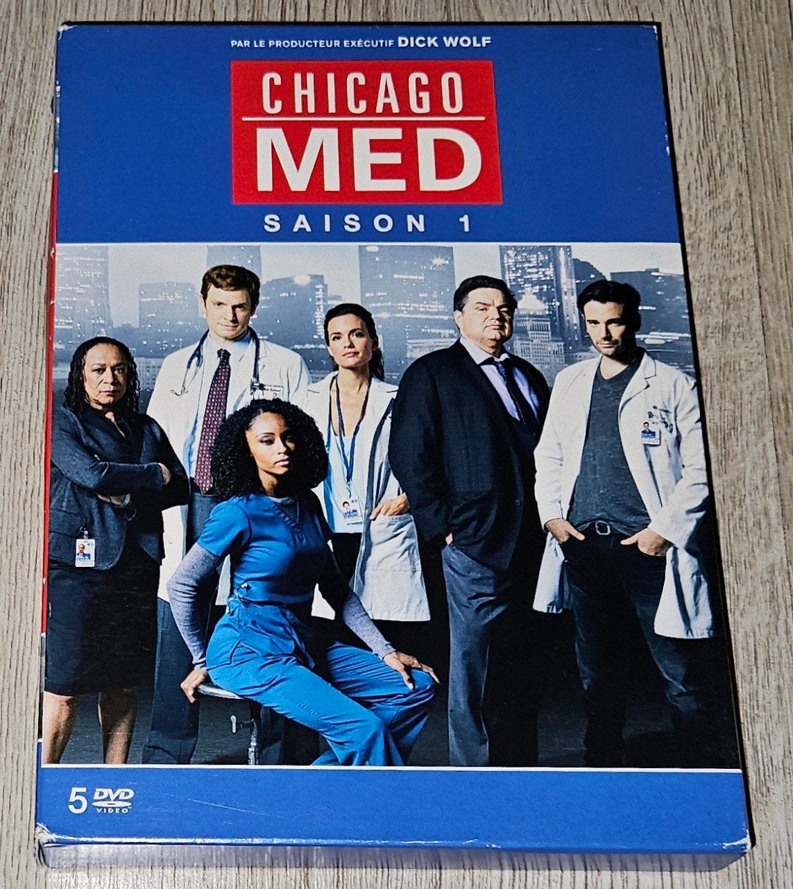 Chicago Med - Seizoen 1 (5DVD Boxset), Cd's en Dvd's, Inclusief doosje, Ophalen of Verzenden, Zo goed als nieuw, Frans