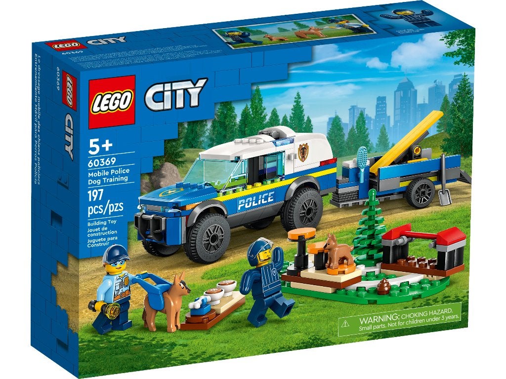 Lego City 60369 Mobiele training voor politiehonden NIEUW, Lego, City, Lego, Nieuw