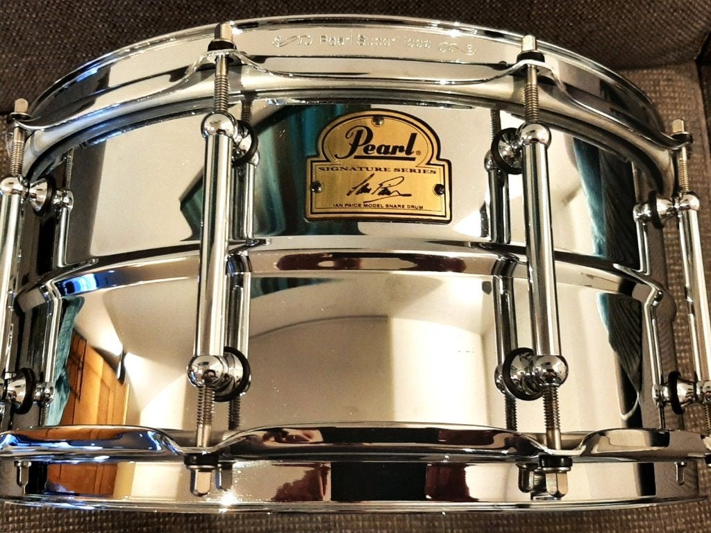 Snare drum Pearl IP1465- Ian Paice signature 14"x6,5", Ophalen of Verzenden, Zo goed als nieuw, Pearl