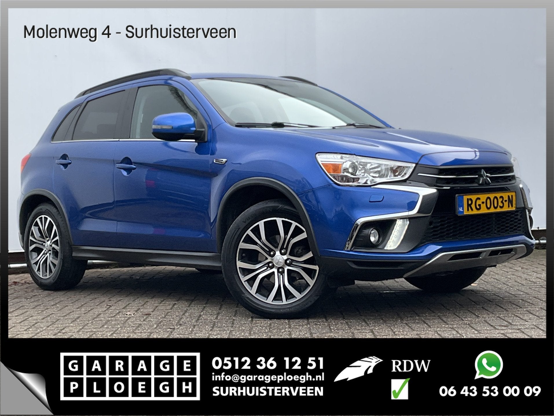 Mitsubishi ASX 1.6 Cleartec Carplay Camera Clima Cruise Trek, Auto's, Mitsubishi, Bedrijf, Te koop, ASX, ABS, Achteruitrijcamera