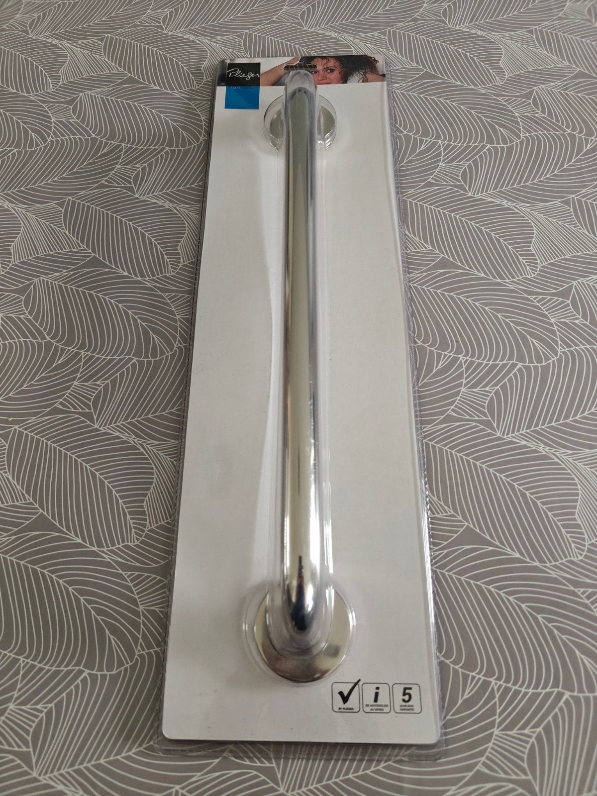 NIEUW Plieger badgreep/wandbeugel chroom 45 cm, Ophalen, Nieuw
