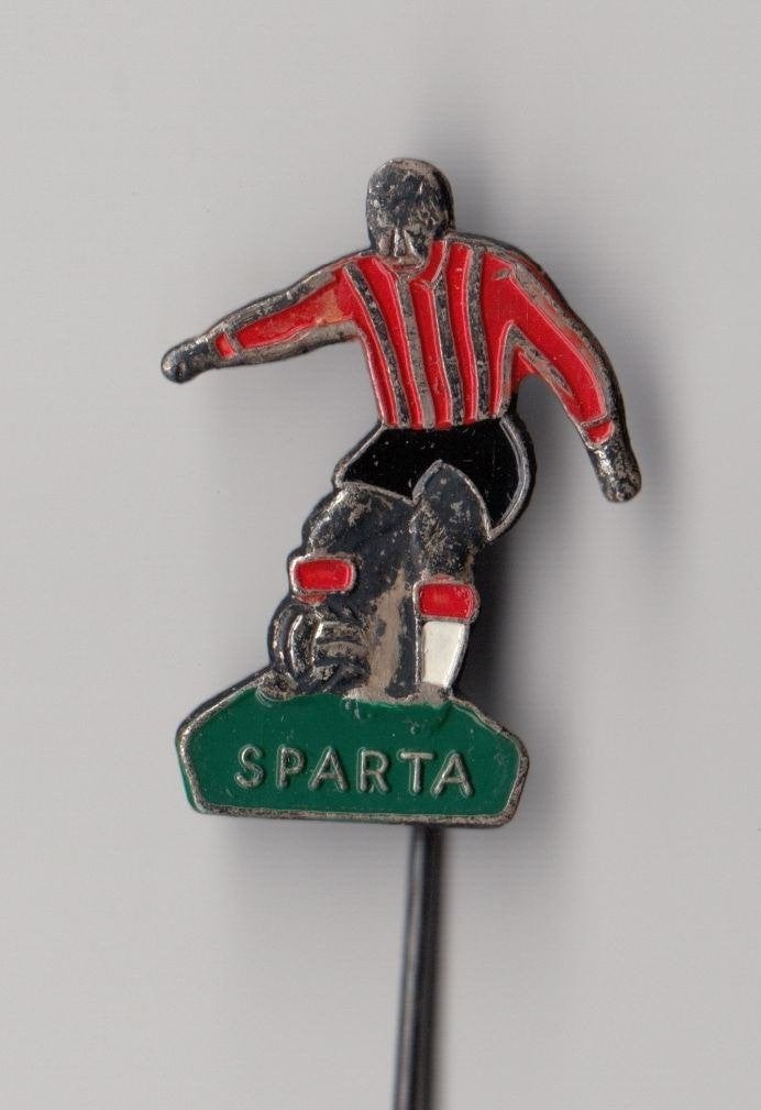 Voetbal Sparta Rotterdam speldje, Gebruikt, Niet vindbaar, Niet vindbaar, Speldje of Pin