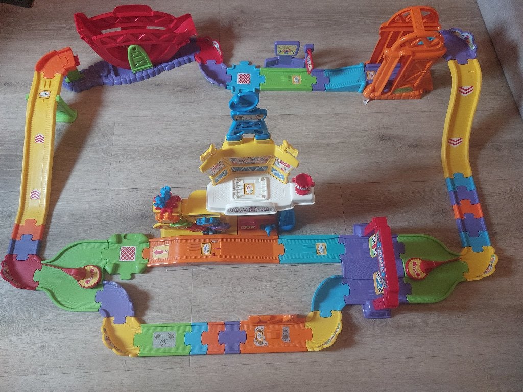 Zoef Zoef RC racecircuit, Kinderen en Baby's, Speelgoed | Vtech, Ophalen of Verzenden, Zo goed als nieuw, 2 tot 4 jaar