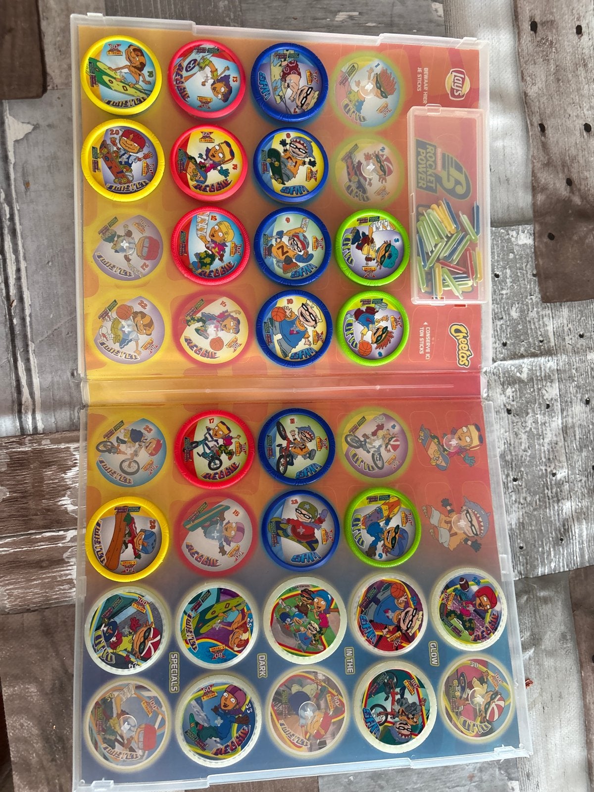 Rocket Power Stunt Wheels verzamelalbum compleet, Ophalen of Verzenden, Gebruikt