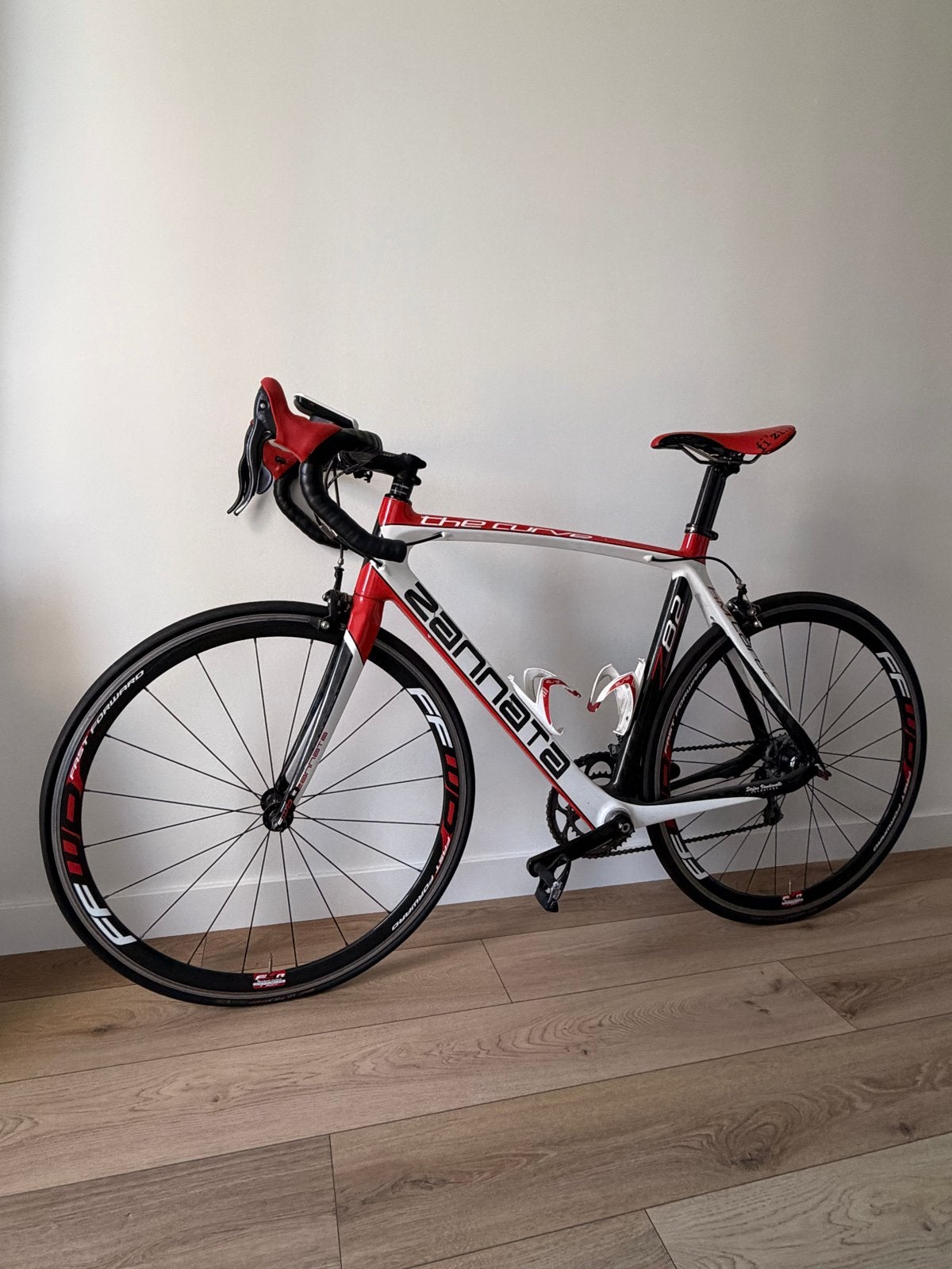Zannata racefiets - Carbon frame - FF wielen, 28 inch, Gebruikt, Carbon, 15 tot 20 versnellingen