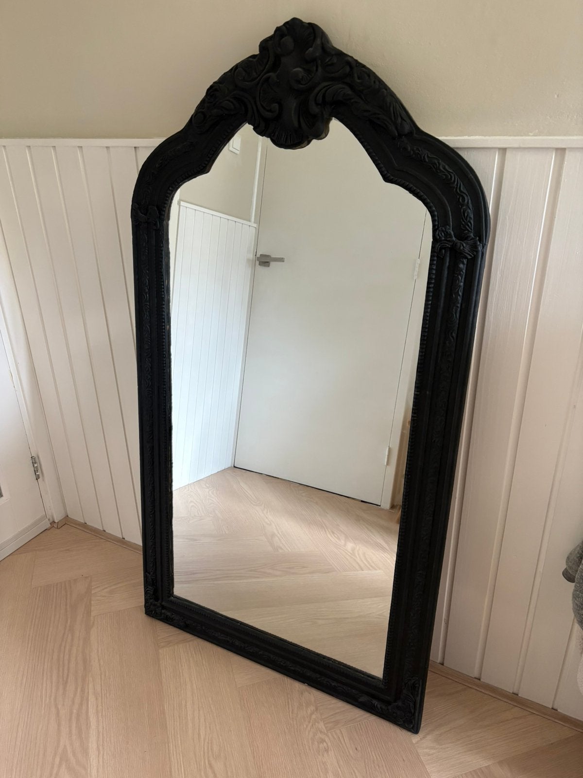 Brocante grote wandspiegel Xenos, Ophalen, Rechthoekig, 50 tot 100 cm, 100 tot 150 cm
