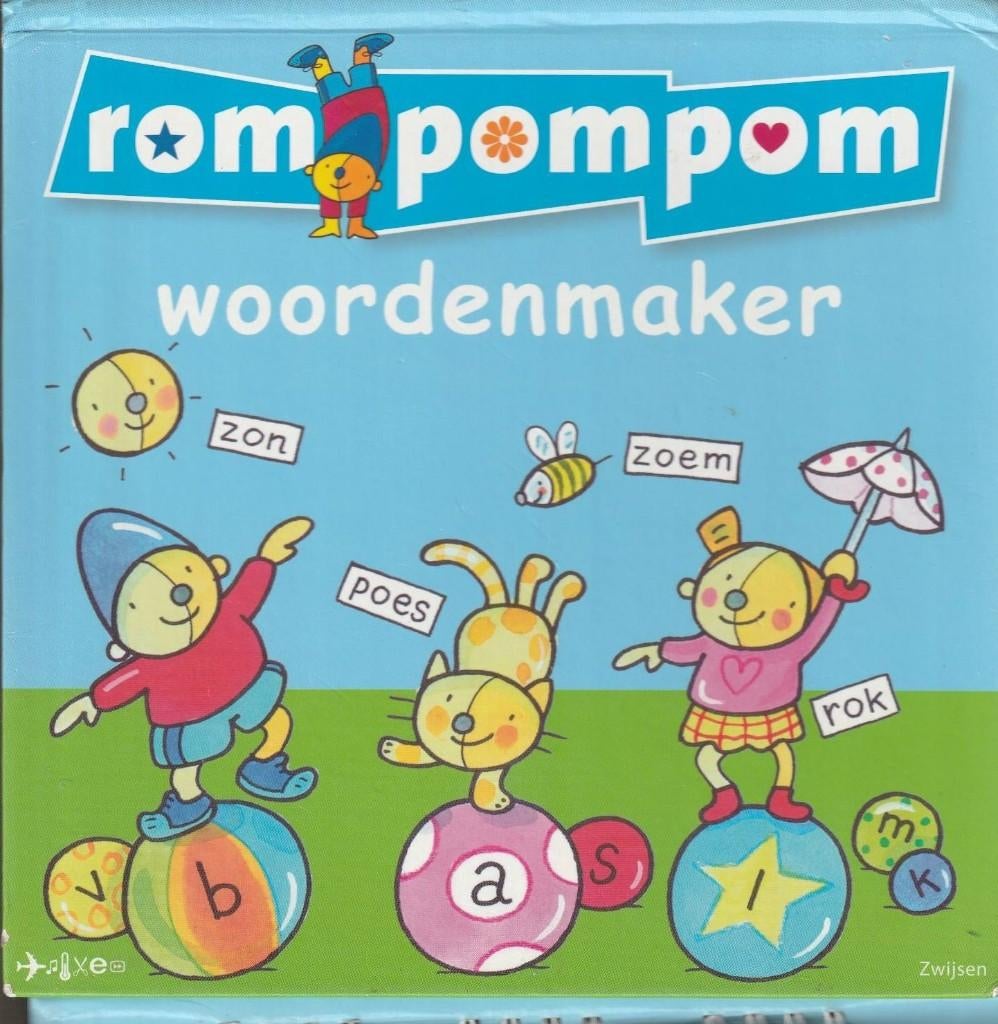 Rompompom == Woordenmaker 4-6 jaar"", Ophalen of Verzenden, Zo goed als nieuw, Fictie algemeen