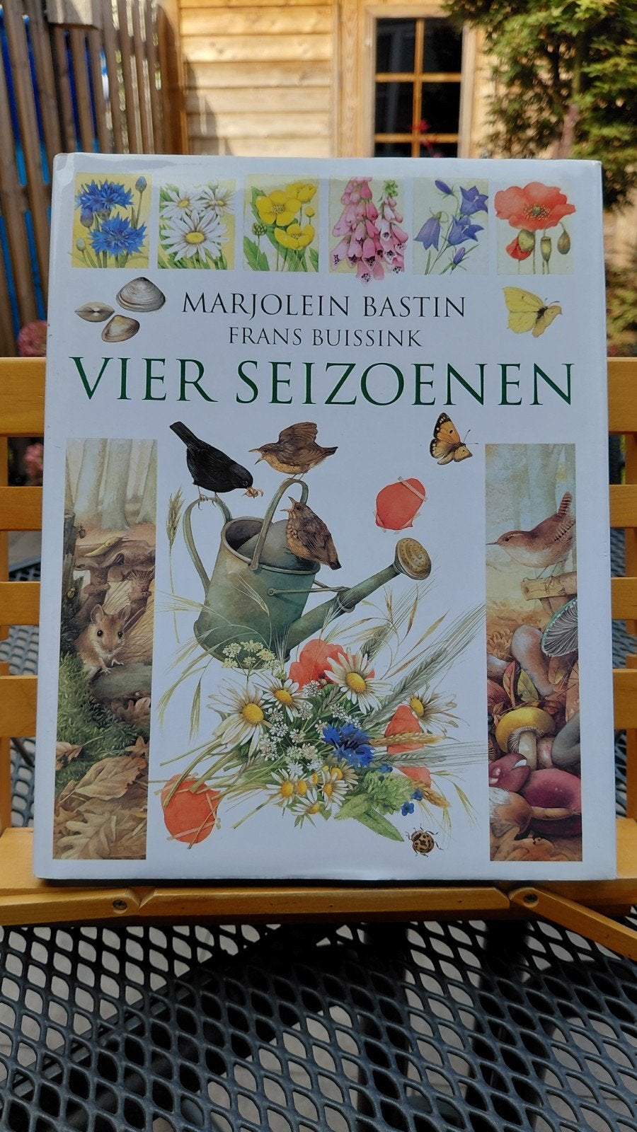 Marjolein Bastin - Vier Seizoenen Natuurboek, Ophalen of Verzenden, Zo goed als nieuw, Natuur algemeen, Marjolein Bastin, Frans Buissink