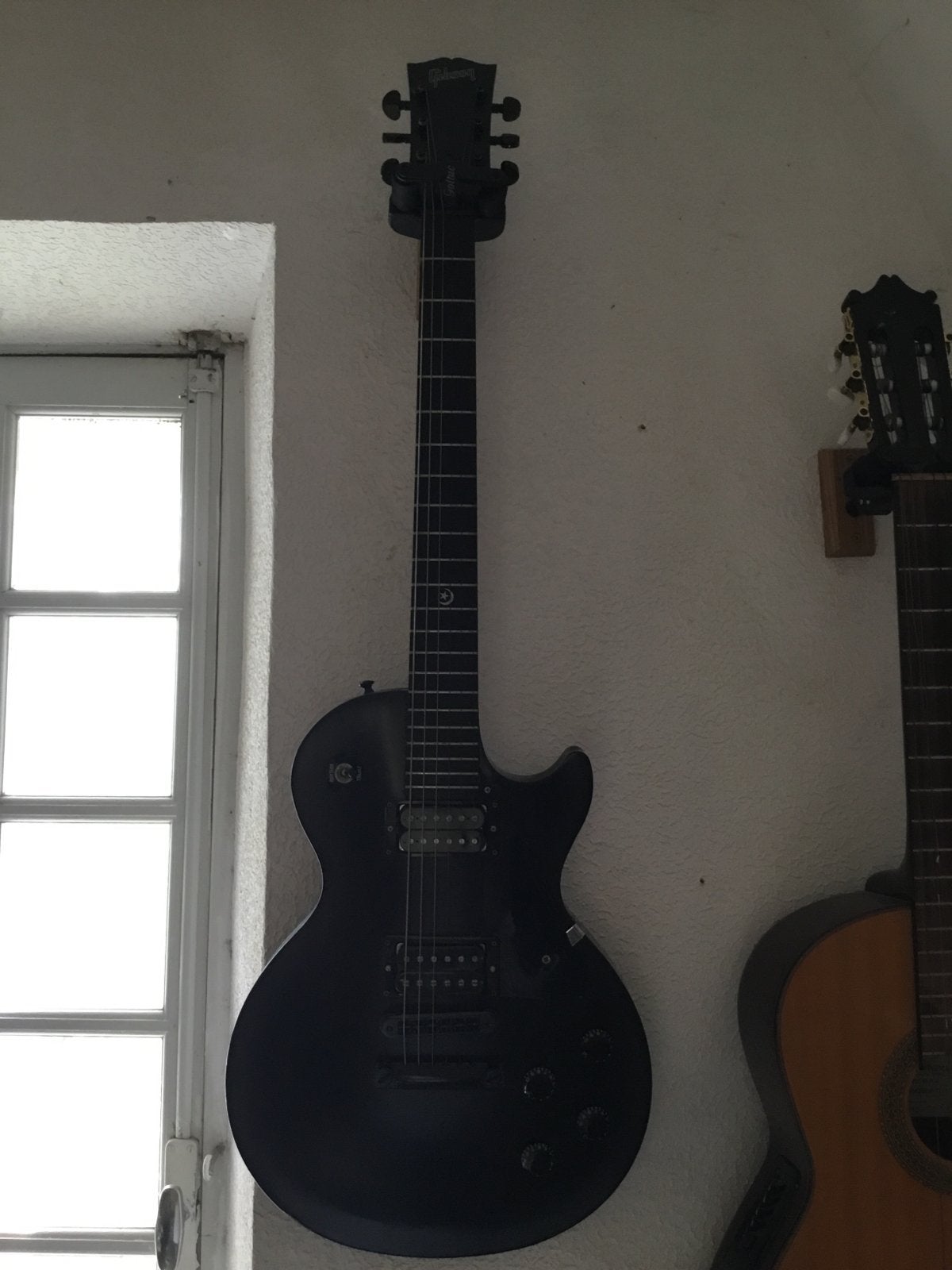 Gibson Gothic Les Paul elektrische gitaar, Muziek en Instrumenten, Ophalen, Gebruikt, Solid body, Gibson