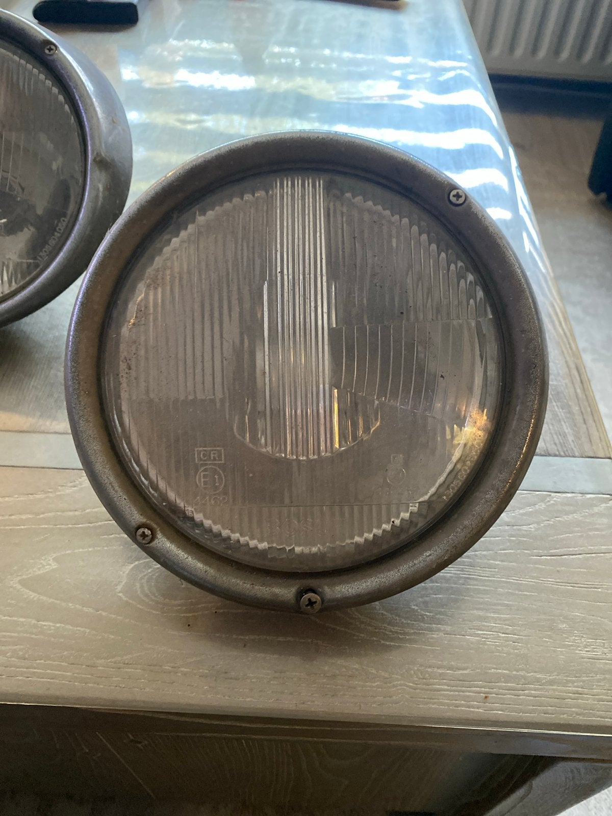 Vw kever set van 2 Oldtimer Koplampen - Gebruikt, Ophalen of Verzenden, Gebruikt, Oldtimer onderdelen