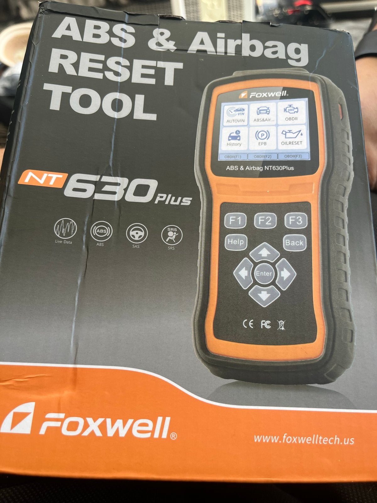 Foxwell NT630Plus ABS & Airbag Reset Tool - Nieuw, Ophalen of Verzenden, Nieuw