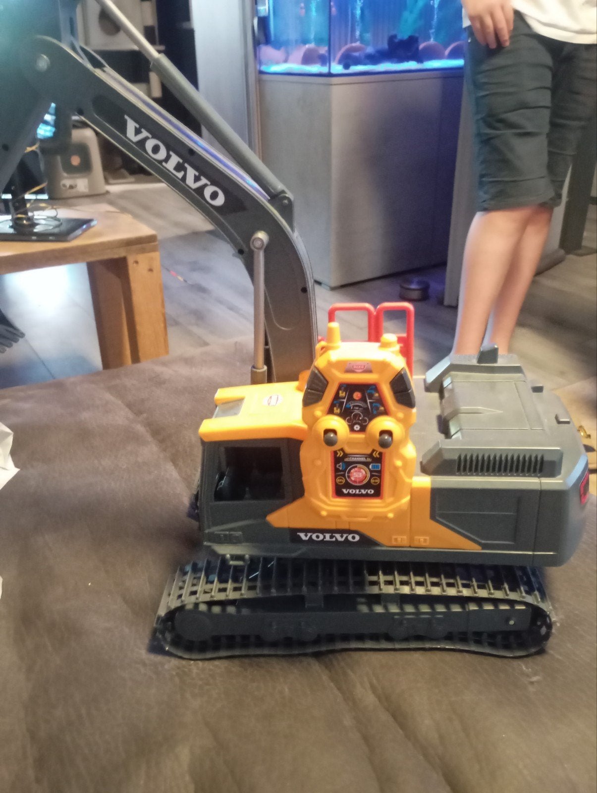 Grote Volvo Graafmachine Speelgoed, Ophalen, Gebruikt