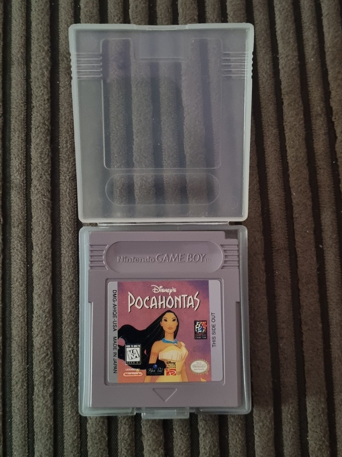 Disney's Pocahontas Game Boy (DMG-AHOE-USA), Avontuur en Actie, 1 speler, Ophalen of Verzenden, Zo goed als nieuw