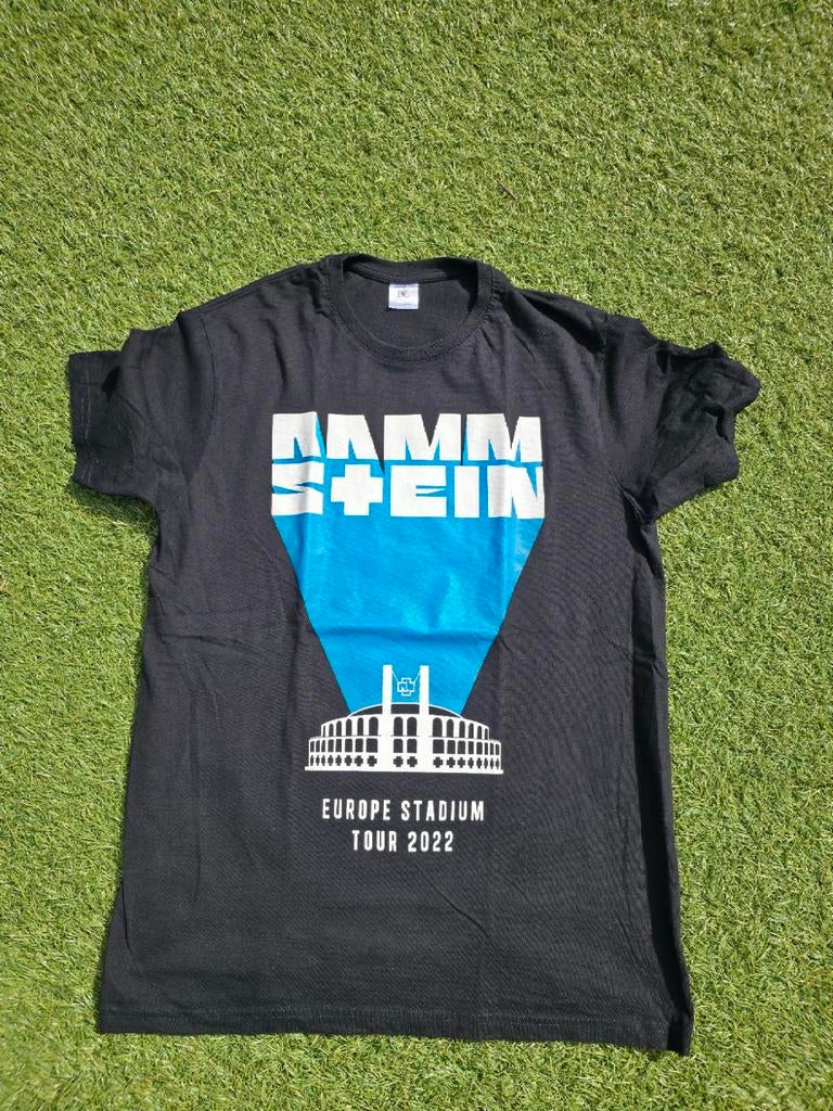 Rammstein 2022 tour shirt maat L, Ophalen, Zo goed als nieuw, Maat 52/54 (L), Zwart