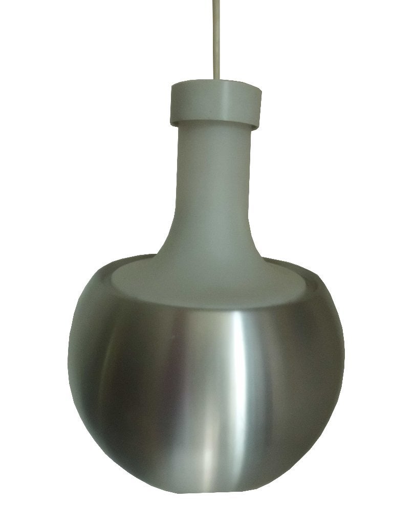 Schitterende vintage Staff leuchten design hanglamp jaren 60, Ophalen, Gebruikt, Glas, E27 (groot)
