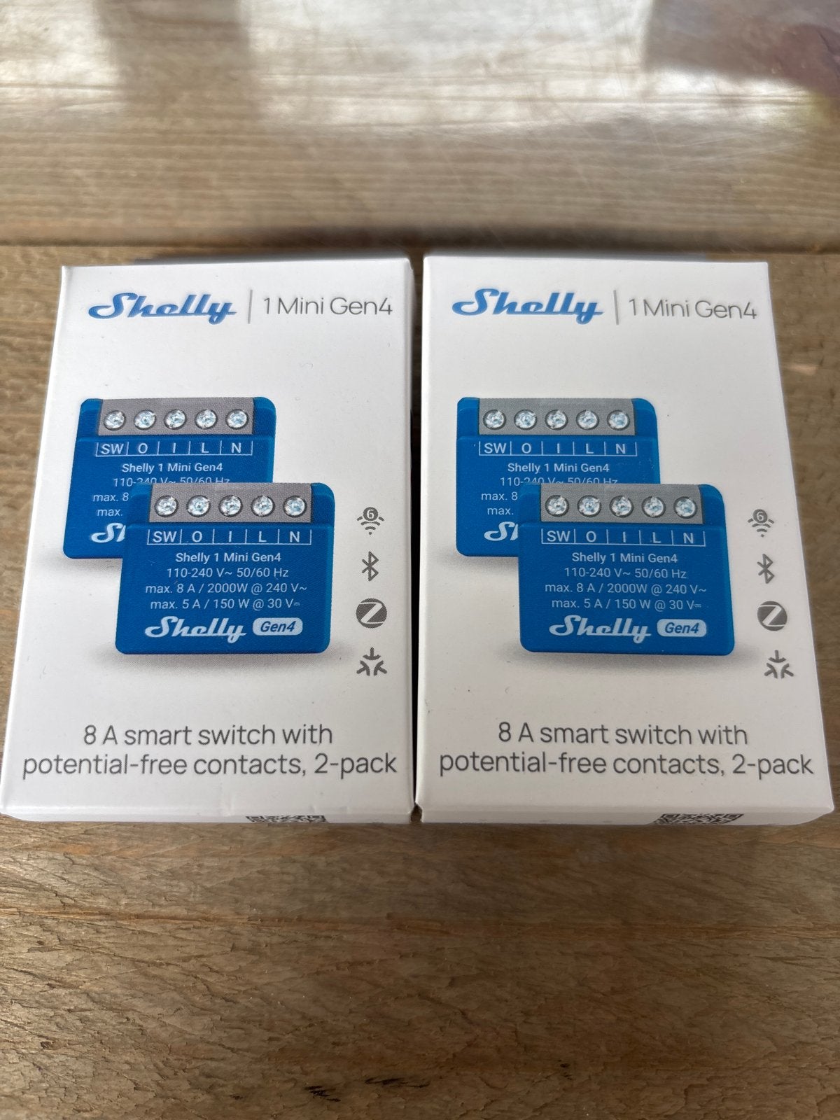 Shelly 1 Mini Gen4 - 2 stuks slimme schakelaars, Ophalen of Verzenden, Nieuw, Overige merken, Schakelaar