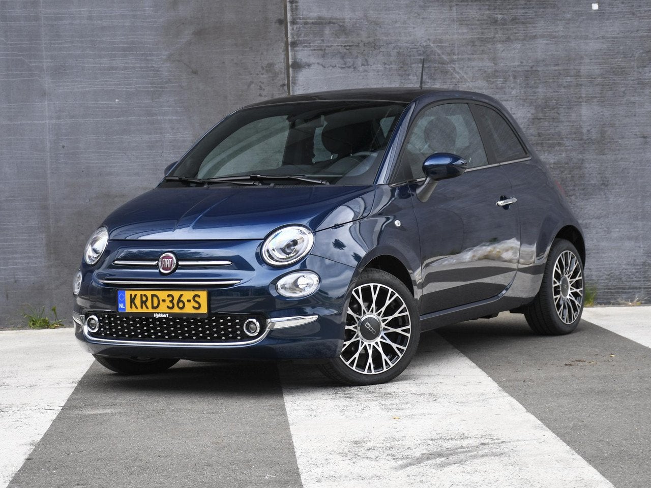 Fiat 500 Dolcevita 1.0 Hybrid 70pk PANO | 16''LM | DAB | PDC, Auto's, Dealer onderhouden, Gebruikt, 4 stoelen, Bedrijf