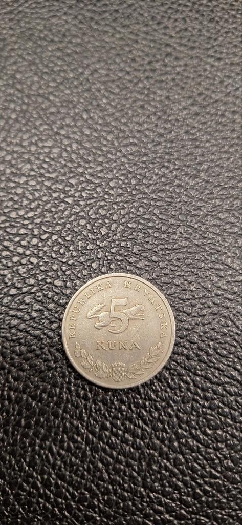 Kroatië 5 kuna 2007, Ophalen of Verzenden, Overige landen