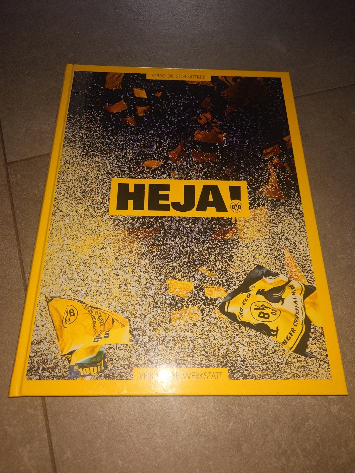 Heja! Borussia Dortmund Boek - Voetbal Geschiedenis, Ophalen of Verzenden, Zo goed als nieuw, Gregor Schnittker, Balsport