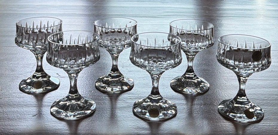 6 Schott Zwiesel kleine coupes, Verzamelen, Ophalen of Verzenden, Zo goed als nieuw