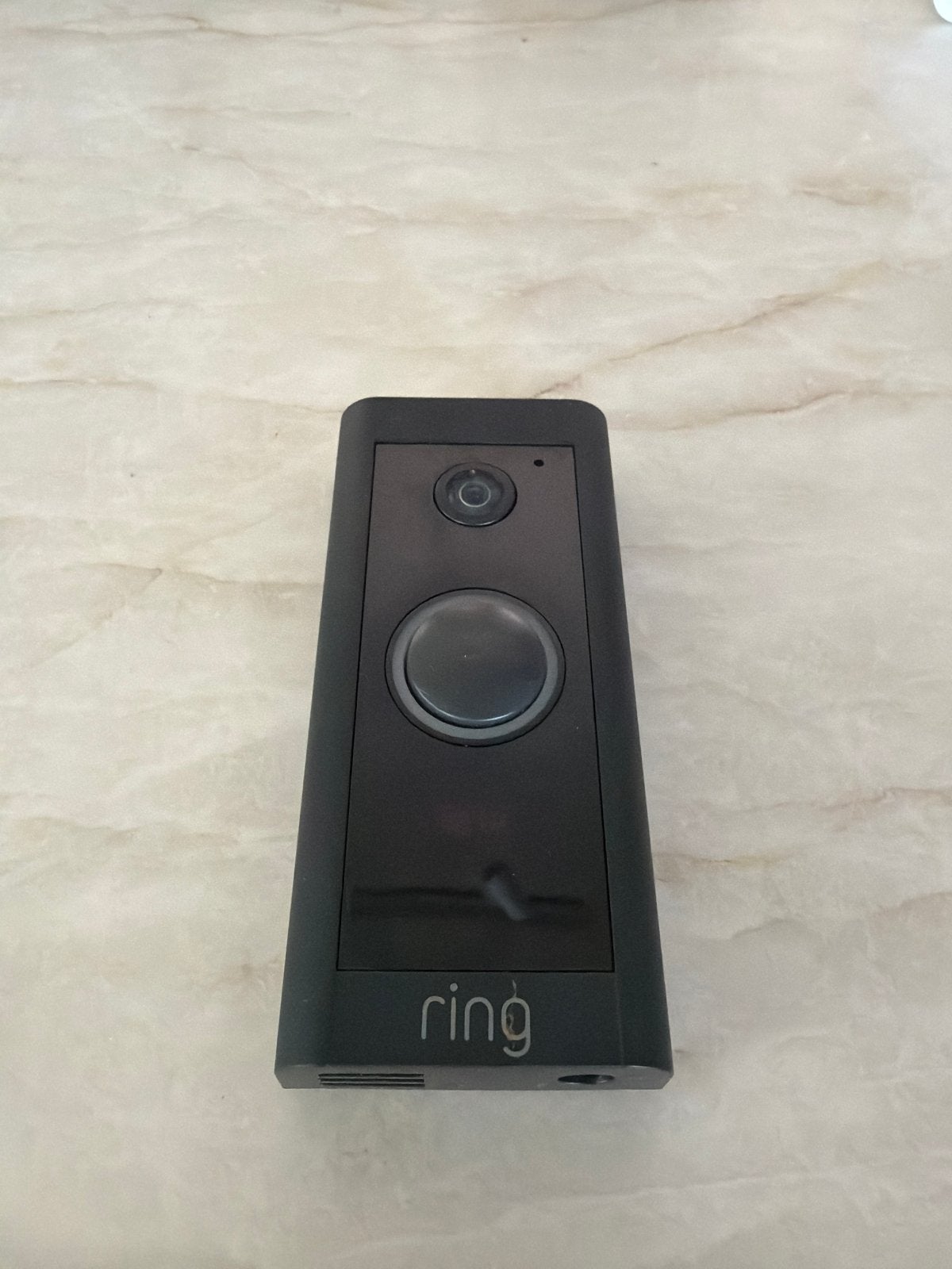 Ring Video Deurbel Wired - Bedraad, Ophalen of Verzenden, Bewegingsdetectiesensor, Zo goed als nieuw, Bedraad