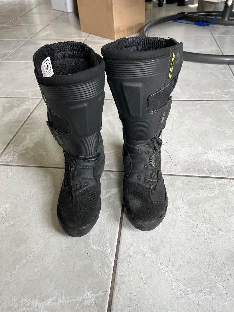 Licht gedragen paar TCX Infinity 3 GTX motorlaarzen maat 43, TCX, Laarzen, Tweedehands, Heren