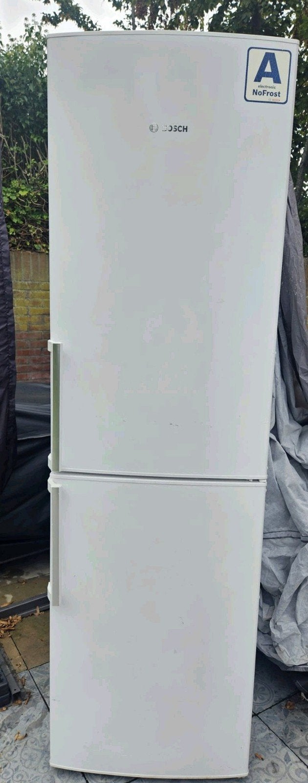 Bosch koel-vriescombinatie KGN39X03 – Netjes & zonder schade, Witgoed en Apparatuur, Ophalen, 200 liter of meer, 60 cm of meer