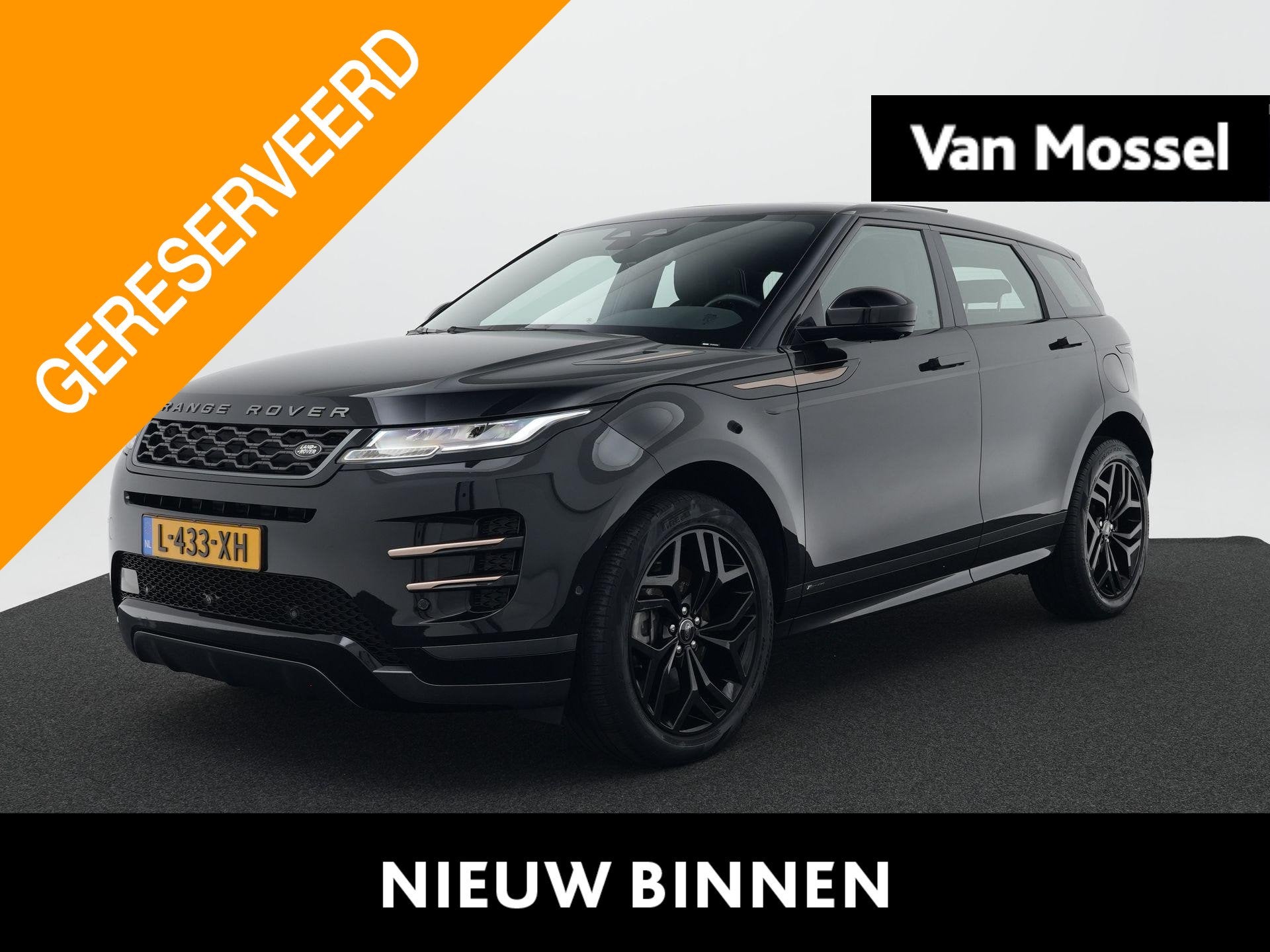 Land Rover Range Rover Evoque 1.5 P300e AWD R-Dynamic SE | P, Auto's, Land Rover, Automaat, Euro 6, 15 kWh, Zwart