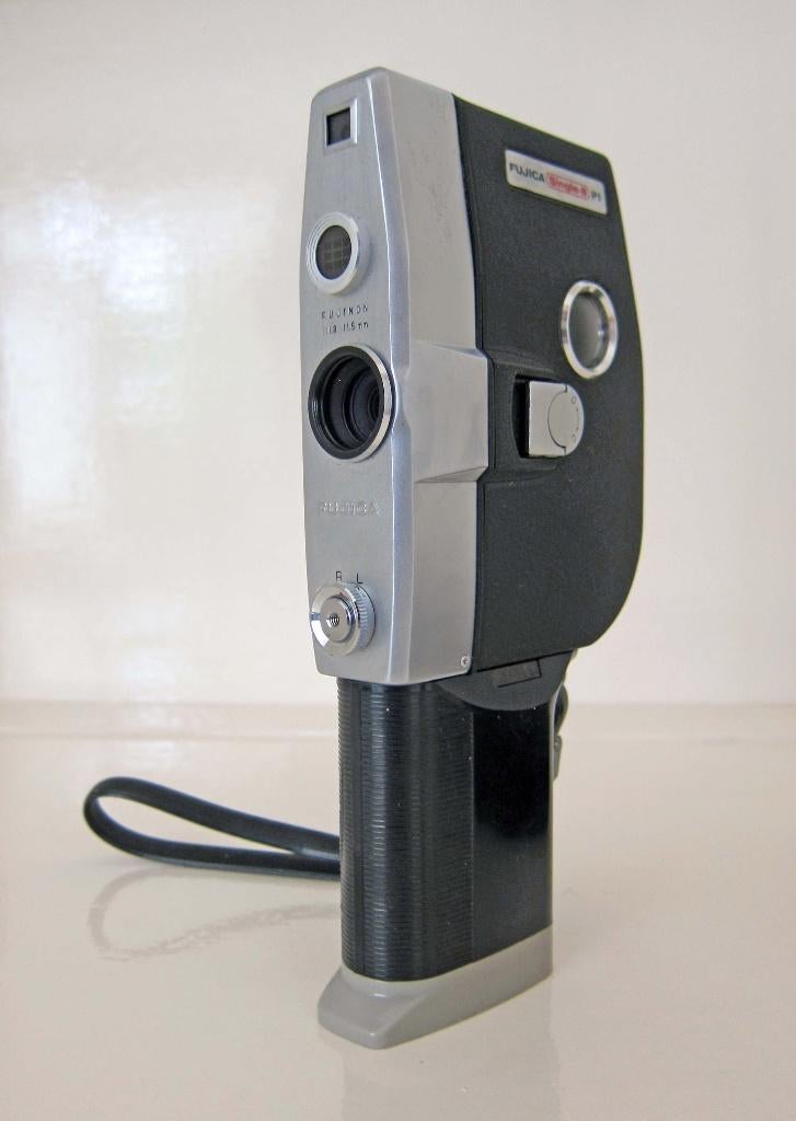 Fujica single 8 p1 filmcamera, Fujinon f:11.5mm f/1.8 Lens, Ophalen of Verzenden, 1960 tot 1980, Filmcamera