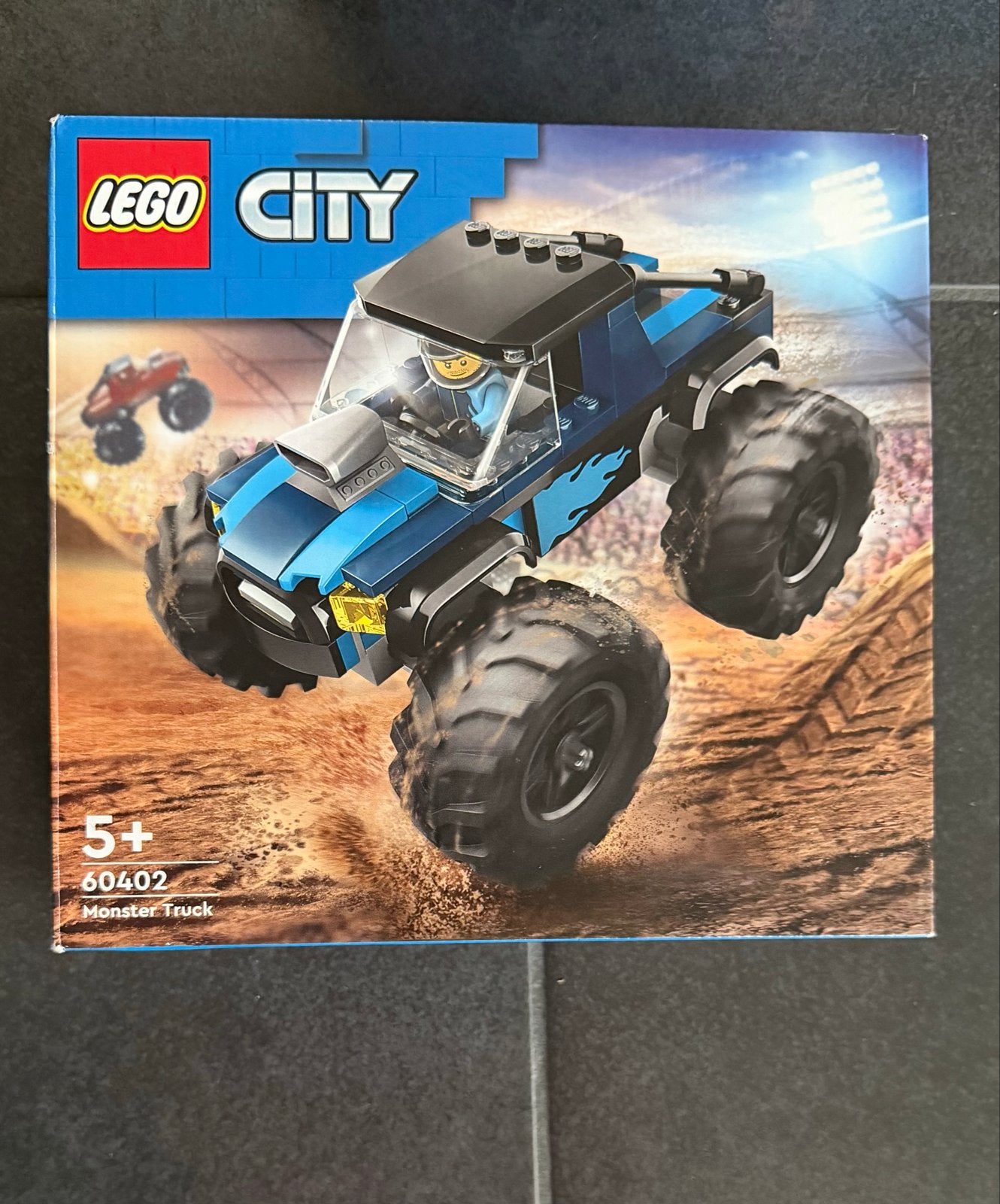LEGO City 60402 Monster Truck - Zo goed als nieuw, Ophalen of Verzenden, Zo goed als nieuw