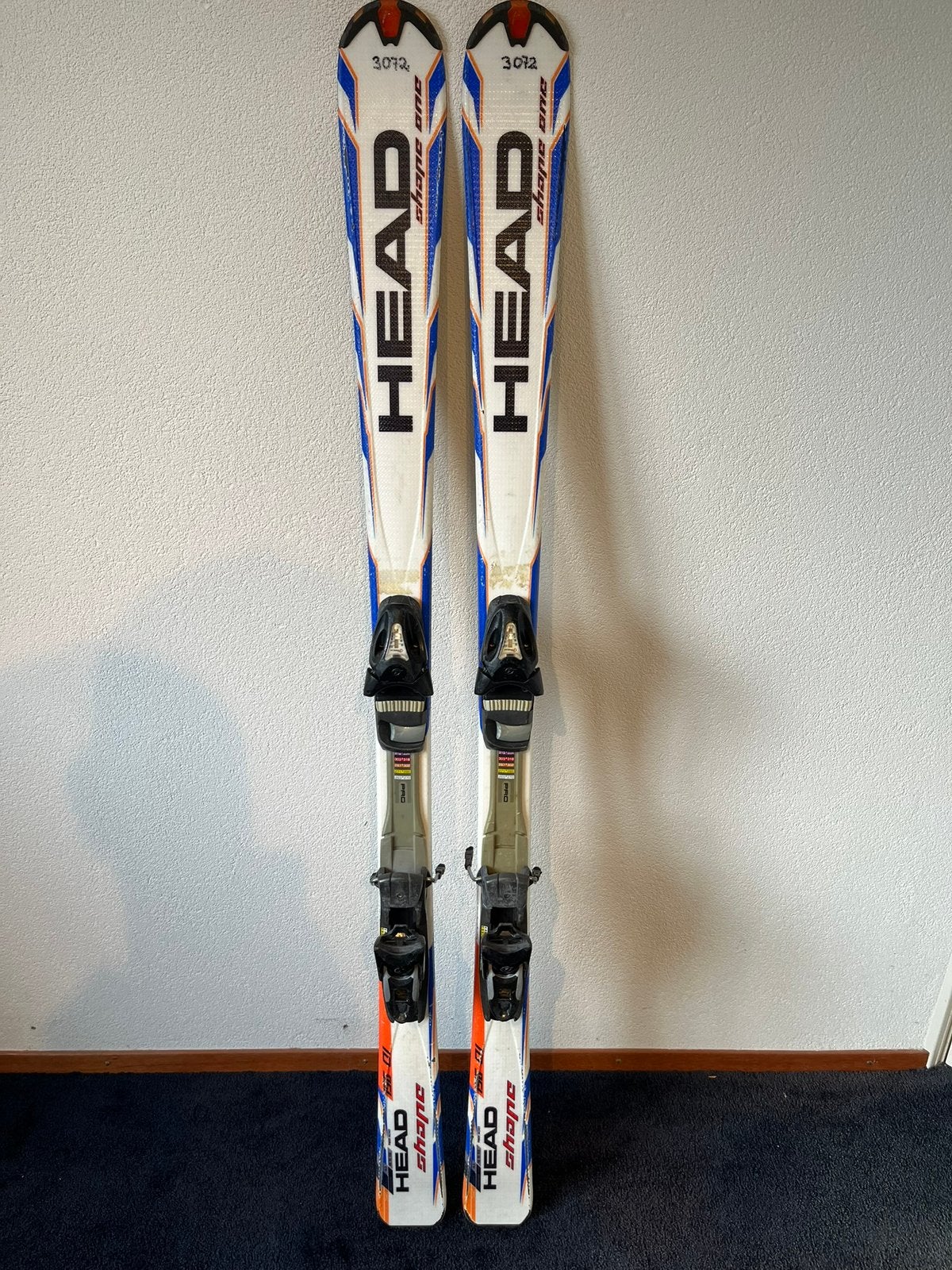 Head skis 156 cm, Ophalen, 140 tot 160 cm, Zo goed als nieuw, Carve